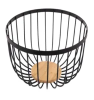 Фруктовница стальная Blackby, 25х13.5 см AT-K3719  - фото