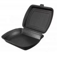 Меню- бокс  1 -секц.1/100 LB-1 А ЧЕРНЫЙ 247*204*62,вес 10гр Черный - фото