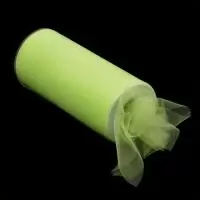 Фатин средней жесткости в шпульках,100% нейлон, арт.TBY.C шир.150мм цв.34 фисташковый уп.22.86м Фисташковый - фото