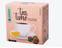 Пара чайная фарфоровая Tea Time, 280 мл Atmosphere, арт. AT-K2621 Белый - фото