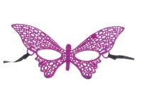 Карнавальная маска "Бабочка" ажур, цвета МИКС 9308471  - фото