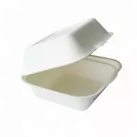 Меню- бокс (195*150*70) 1/100 LBS BOX белый вес 7 гр Белый - фото