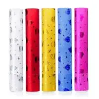 Хлопушка пневматическая "Голография" 30см, S1434 Разноцветный - фото