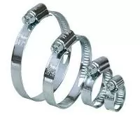 Хомут червячный 100-120мм  - фото