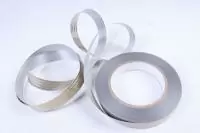 Лента с з/п (2см*50ярд) многополоска А297 серая Серый - фото