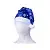 Колпак карнавальный, белые снежинки на синем, S2302 Синий - фото