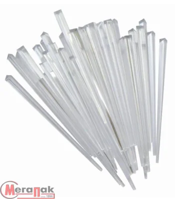 Пика 9см "Призма" пластик прозрачная 1/20 Прозрачный - фото