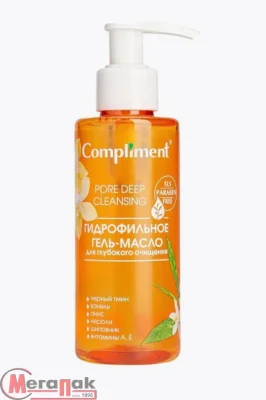 Гидрофильное гель-масло ТМ Compliment  для глубокого очищения 150мл  - фото