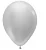 Шар латексный Sempertex (12''/30см) Серебро (481), перламутр, 12 шт. (1), Воздушные шары Серебро - фото