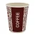 Стакан бумажный 250мл для горячего COFFEE 50шт, арт. 1519  - фото