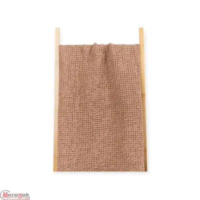 Полотенце 75*130 "Зефир" цв. 1392 серо-розовый Розовый - фото