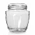Стеклобанка 550мл д.82мм винтовая АМФОРА К-581 Прозрачный - фото