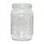 Стеклобанка 720мл. д.82мм винтовая, кубышка,1/12, арт. 00-00000325 Прозрачный - фото