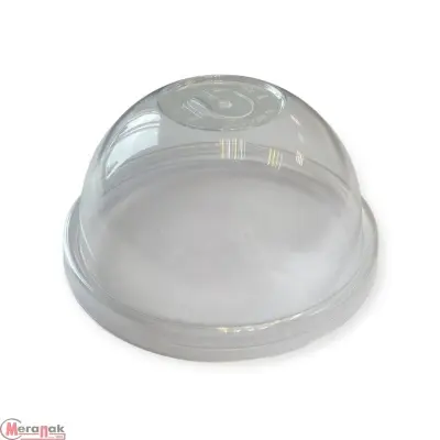 Крышка купольная Д90мм, 50шт, арт 3006П Прозрачный - фото