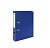 Папка-регистратор покрытие пластик, 50 мм, ПРОЧНАЯ, с уголком, BRAUBERG, синяя, 226590  - фото