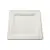 Тарелка эко квадратная 20*20 1/50 (20), Р303 Белый - фото
