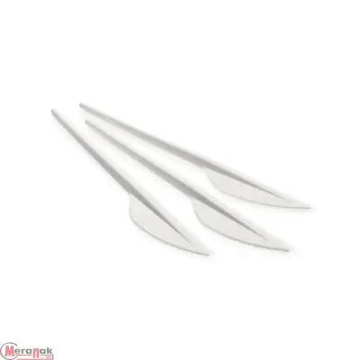 Нож 1/100 бел. (40) И Белый - фото