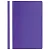 Скоросшиватель пласт. STAFF А4 100/120мкм фиолетовый 229237 Фиолетовый - фото