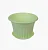 Кашпо КЭРОЛ D180мм 1,5л с подставкой Мята, арт. М 3156 Мятный - фото