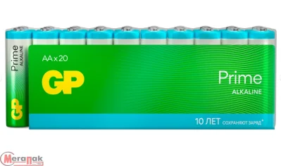 Элемент питания GP Super Alkaline G-Tech 15А АA - 20 шт. в пленке  - фото