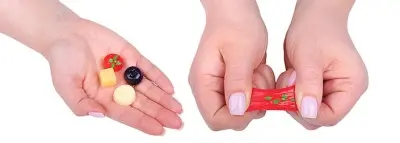 Игрушка -антистресс "Food", 00-5545 (100) Микс - фото