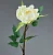 Цветок искусственный декоративный "Пион" 65*15см, 1шт, белый  - фото