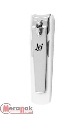 Клиппер Lei средний, серебро, прямой, 402003  - фото