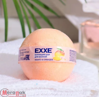 Бурлящий шар для ванной EXXE  "Манго и орхидея", 120г арт. С0007335  - фото