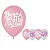 Шар воздушный 12", "Хвалебные для подруги", набор 5 шт., Микс 3722876  - фото