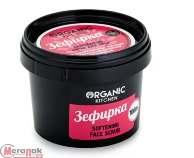 Скраб д/лица смягчающий "Зефирка" Organic shop, 100мл  - фото