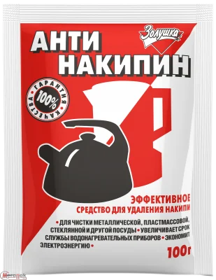 Антинакипин для удаления накипи красный 100 г, арт. Б-31-1  - фото