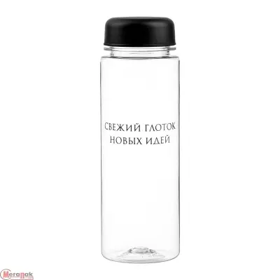 Бутылка для воды, 500 мл, "Свежий глоток новых идей", 9798079  - фото