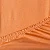Простыня трикотажная на резинке 140*200 100% хлопок, плотность 145гр оранжевая Оранжевый - фото
