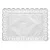 Салф. кружев. прямоуг. 45см*35см 1/250 Белый - фото