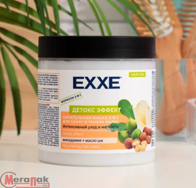 Маска для волос EXXE "Детокс эффект" питательная (д/сухих и тонких), 500 мл С0007964  - фото