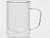 Кружка с двойными стенками "Дуо" 300 мл, 12х9х11 см арт. 5208895 Прозрачный - фото