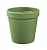 Кашпо "Терра" (1,1 л) Цв. Оливковый, (Арт. КШ-9078) Оливковый - фото