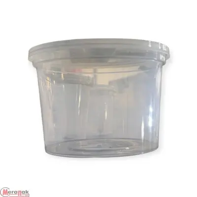 Комплект Банка пп 500мл + Крышка д/банки Р112 Прозрачный - фото