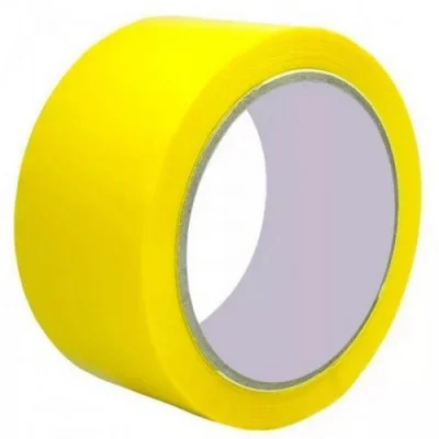 Скотч 48*45м/50я Ш желтый Желтый - фото