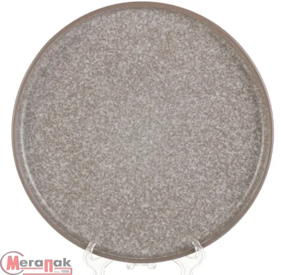 Тарелка керамическая обеденная Terre, 26.5 см AT-K3204 Серый - фото