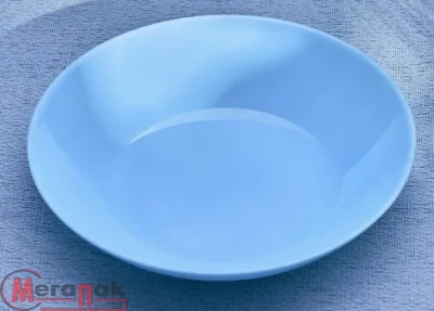 Тарелка суповая ЛИЛИ ЛАЙТ БЛЮ 20см, Q6878 (24) Голубой - фото