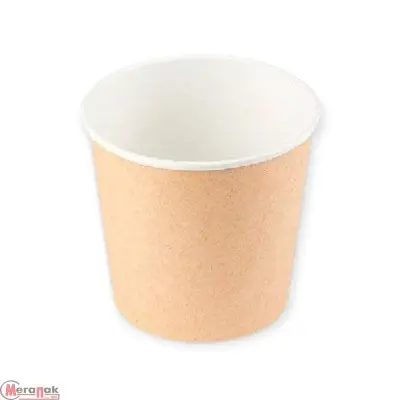 Круглый контейнер OSQ ROUND BOWL 500 (30/600) d100 Коричневый - фото