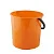 Ведро 15 л "Люкс", арт. 4304600 Оранжевый - фото