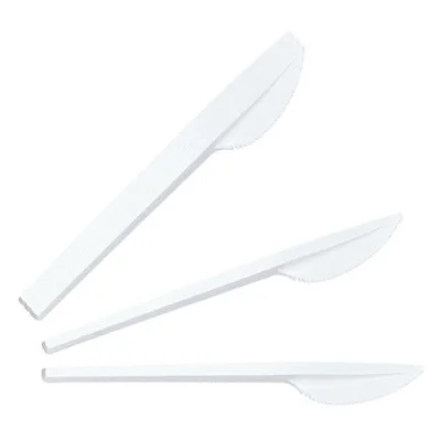 Нож бел. А10 коробка 100 Белый - фото