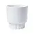 Керамический горшок Стокгольм белый V0,9 D12, 016404 Белый - фото