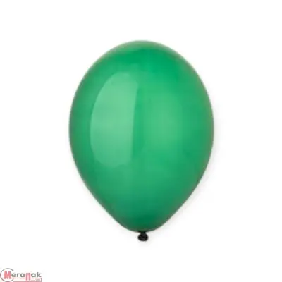Шар латексный BELBAL (14''/36см) В 105/035 Кристалл Экстра Green 1 шт (1) Зеленый - фото