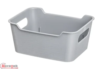 Корзинка универсальная "Mango" 1.5л. 190х140х80мм (серый) 223300135/06 Серый - фото