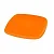 Тарелка квадратная 240*240, арт. 4335200 Оранжевый - фото