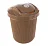 Контейнер для мусора Soul 12 л кофейный, арт. SV4065КФ Кофейный - фото