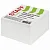 Блок д/записей Staff проклеенный куб 9*9*5 см белый белизна 90-92% 129196 Белый - фото